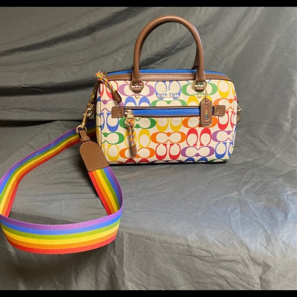 COPY - Coach pride Rowan satchel